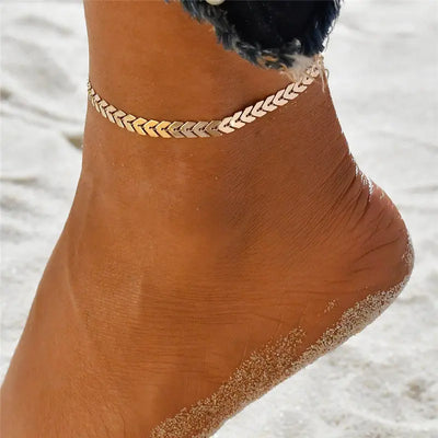 Simple Anklet Silver Color Double Layers Ball Pendant Anklet Summer Beach Bracelets Frosted Beads Anklets Bracelet Women Jewelry
