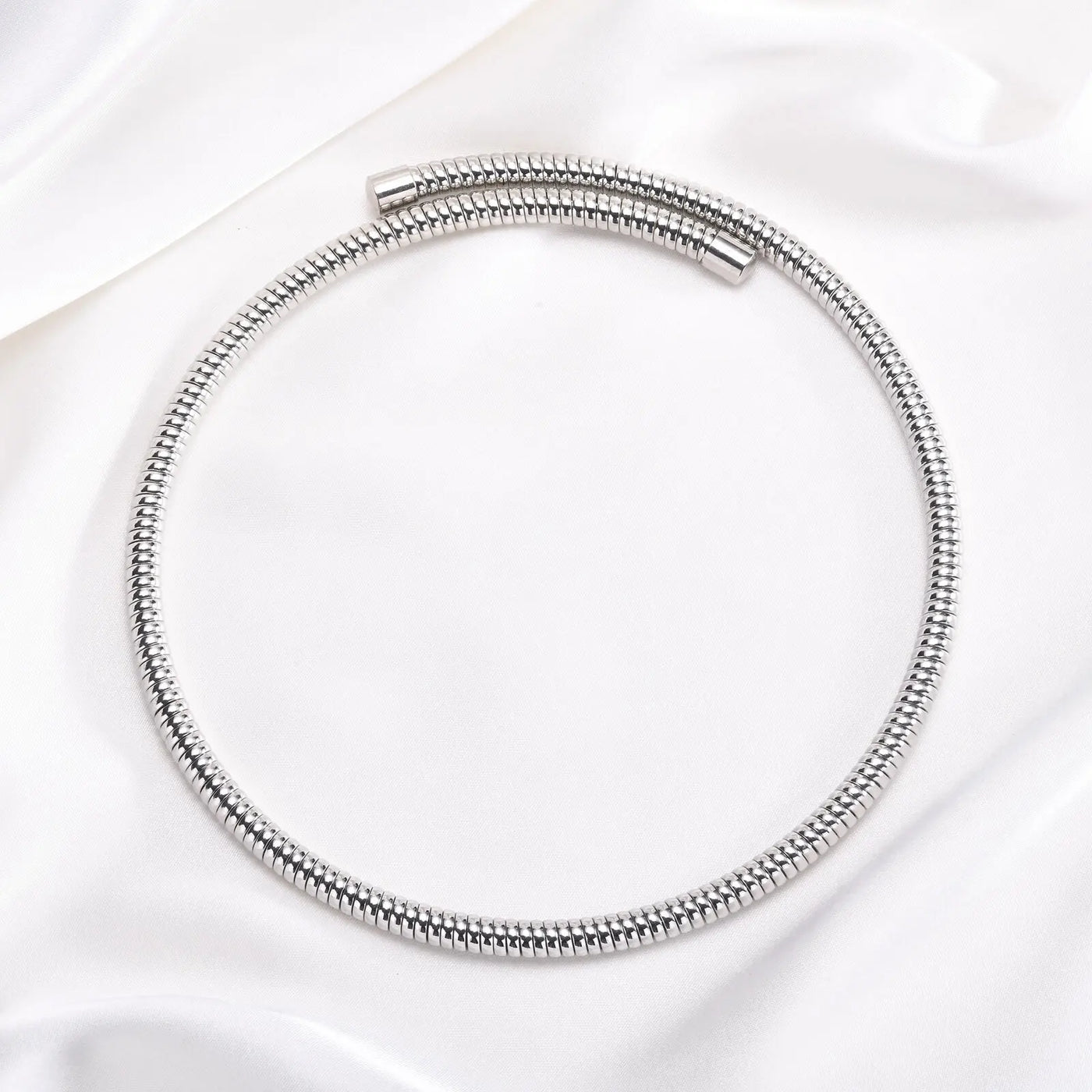 Necklace For Women Adjustable Open Choker Snake Collar Stretch Statement Jewelry Mom Girlfriend Valentine's Day Gift