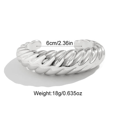Fashion Exaggerated Irregular Bracelets for Women Simple Hip Hop Rock Personality Plastic Cuff Bangle Trendy Jewelry