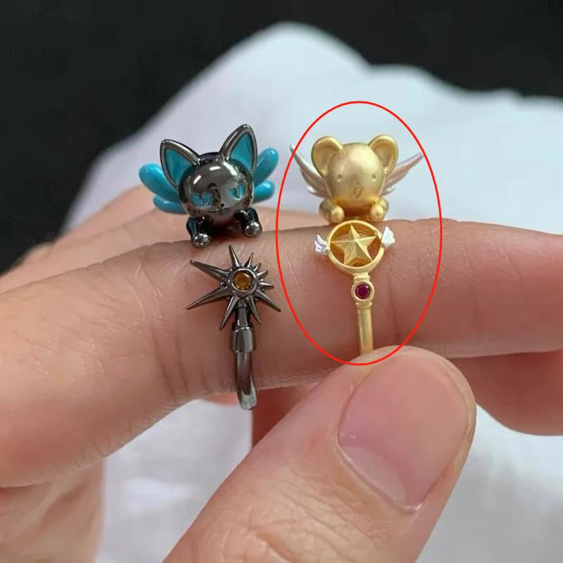 New Jewelry Cartoon CERBERUS Rings for Women Girls Accessories Daily Wear Finger Ring Fashion Gift