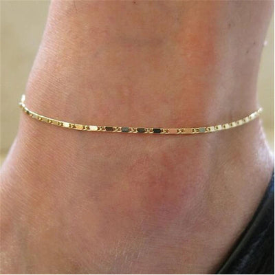 Simple Anklet Silver Color Double Layers Ball Pendant Anklet Summer Beach Bracelets Frosted Beads Anklets Bracelet Women Jewelry