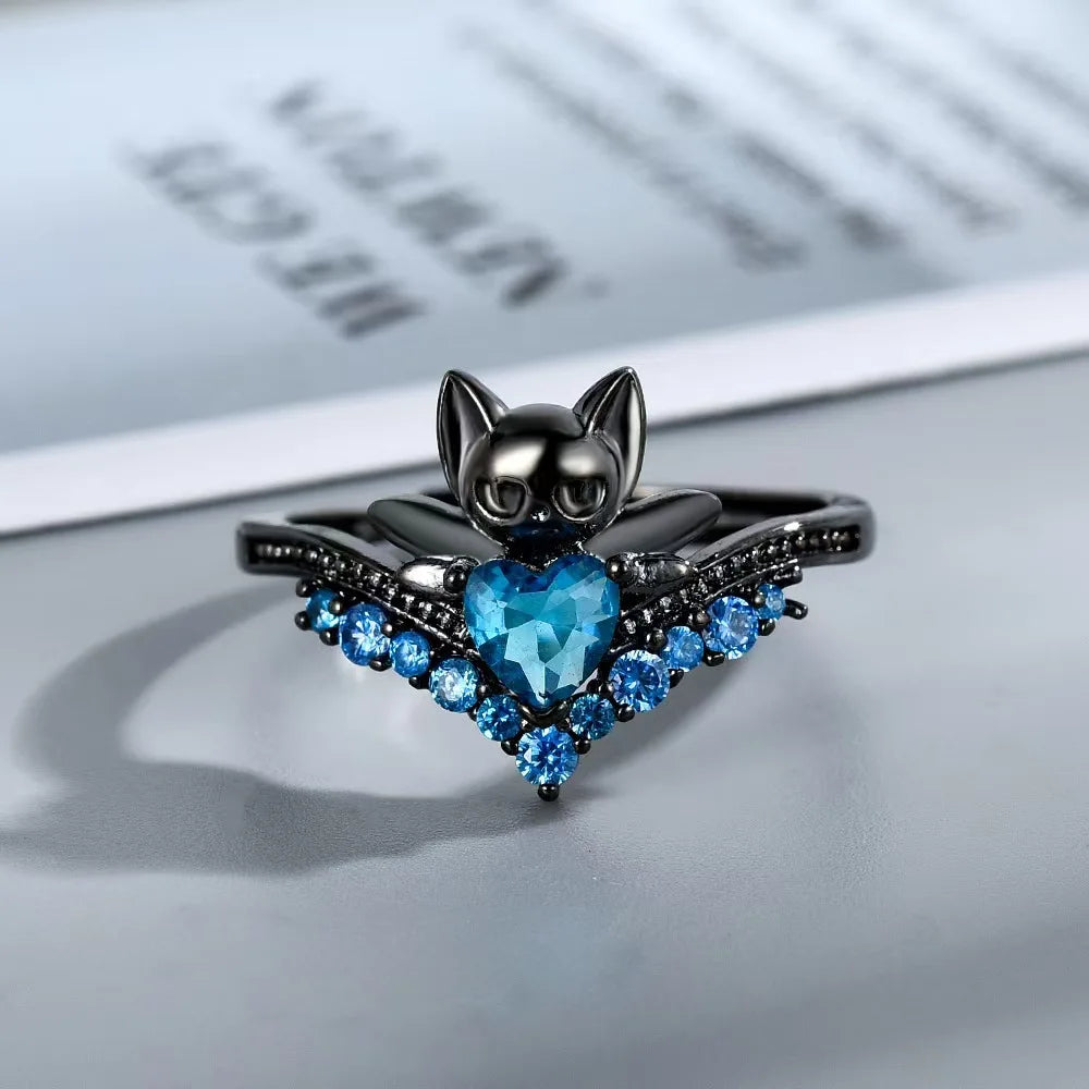 New Jewelry Cartoon CERBERUS Rings for Women Girls Accessories Daily Wear Finger Ring Fashion Gift