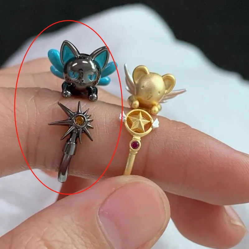 New Jewelry Cartoon CERBERUS Rings for Women Girls Accessories Daily Wear Finger Ring Fashion Gift