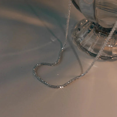 Sparkling Anklet 2022 Summer Temperament Light Luxury Niche Design Sparkle Starry Beach Anklet Bracelet Necklace Jewelry Gift