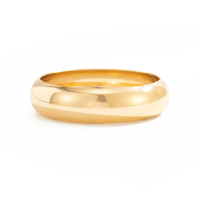 PuRui 3 Styles Retro Punk Gold Color Stack Metal Bangles Bracelets for Women Trend Simple Femme Charm Jewelry Accessories Gifts