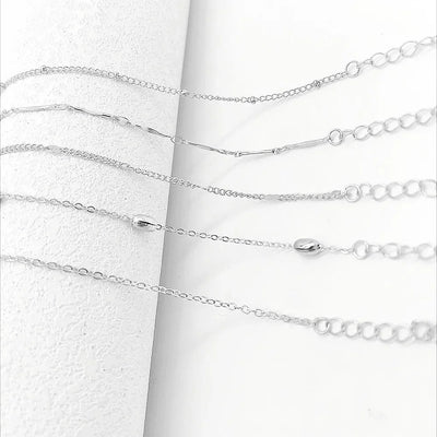 Shiny Anklets With Layers Leaves And Beaded Cuban Chains. A Set Of Summer Beach Anklets For Women Girls  Ankle Jewelry,