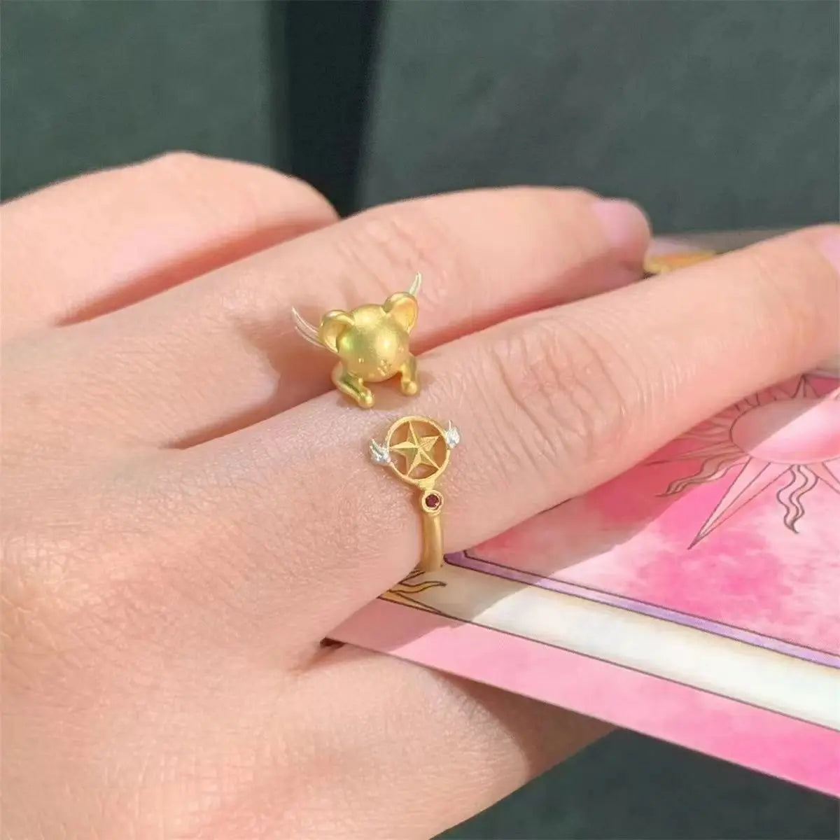 New Jewelry Cartoon CERBERUS Rings for Women Girls Accessories Daily Wear Finger Ring Fashion Gift
