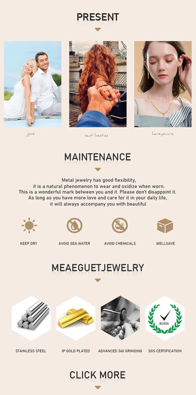 Women's Ring, 18k Gold Plated Stylish Open Ring Adjustable, stainless Steel Anti Allergenic Waterproof Jewelry
