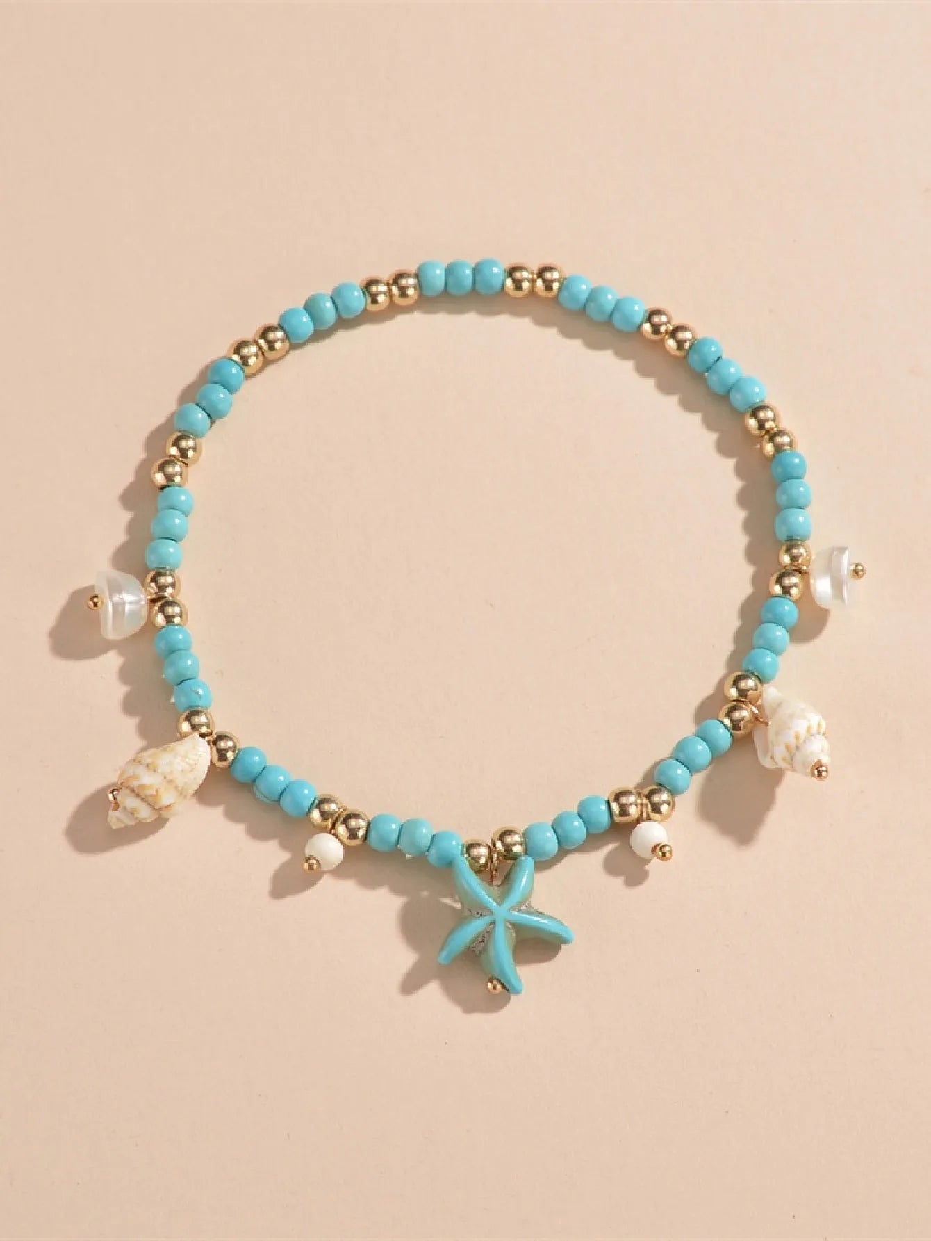 Anklets Bracelets Vintage Multiple Layers Anklets for Women Pendant Charms Rope Chain Beach Summer Foot Ankle Bracelet Jewelry