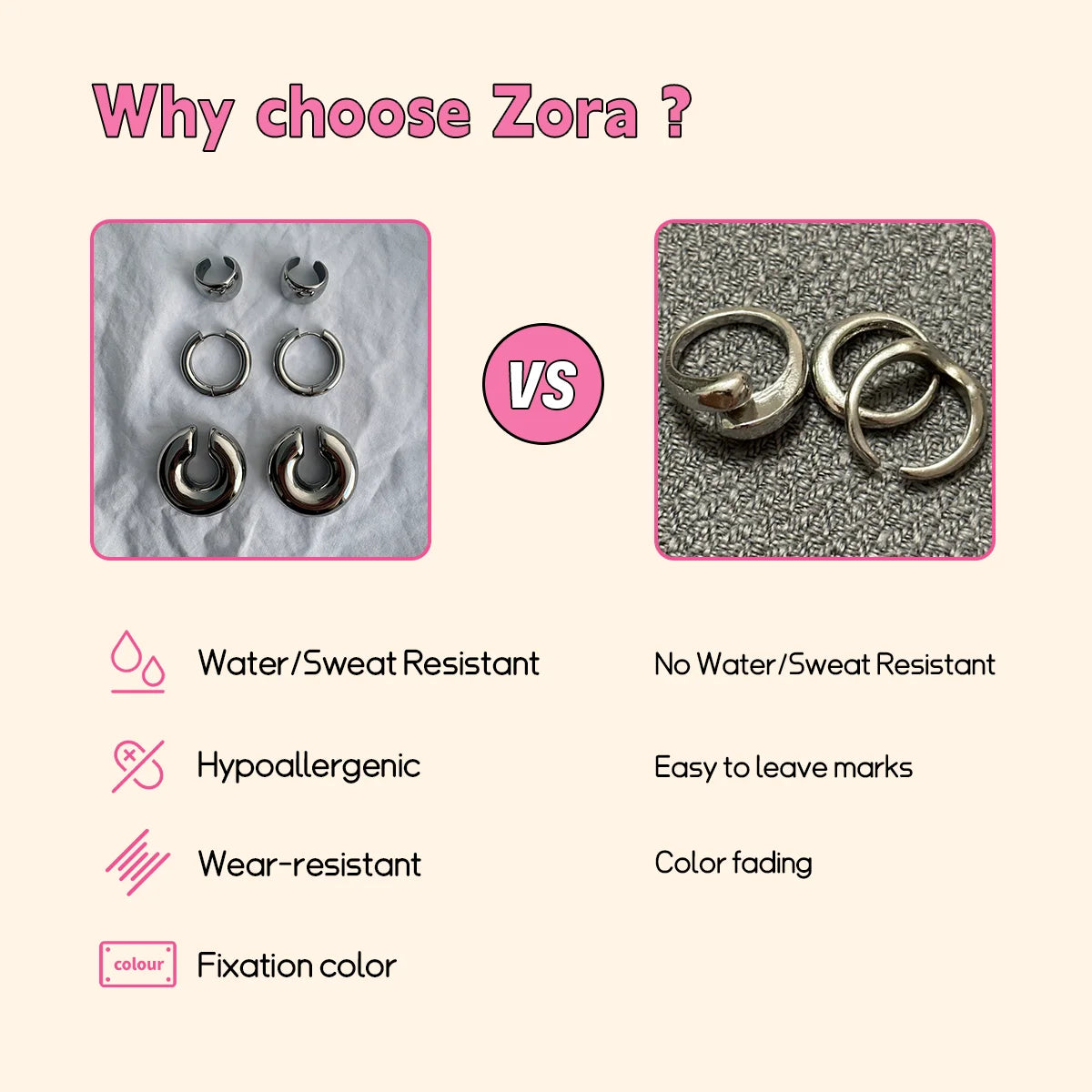 Zora Exquisite Classic 18k Gold Plated Rust Proof Hollow Out Design Anklet Trendy Summer Anti Allergic Women's Daily Jewelry