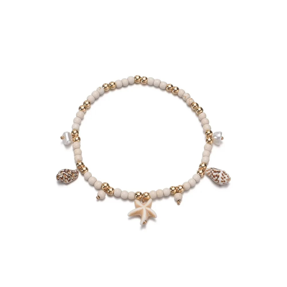 Anklets Bracelets Vintage Multiple Layers Anklets for Women Pendant Charms Rope Chain Beach Summer Foot Ankle Bracelet Jewelry
