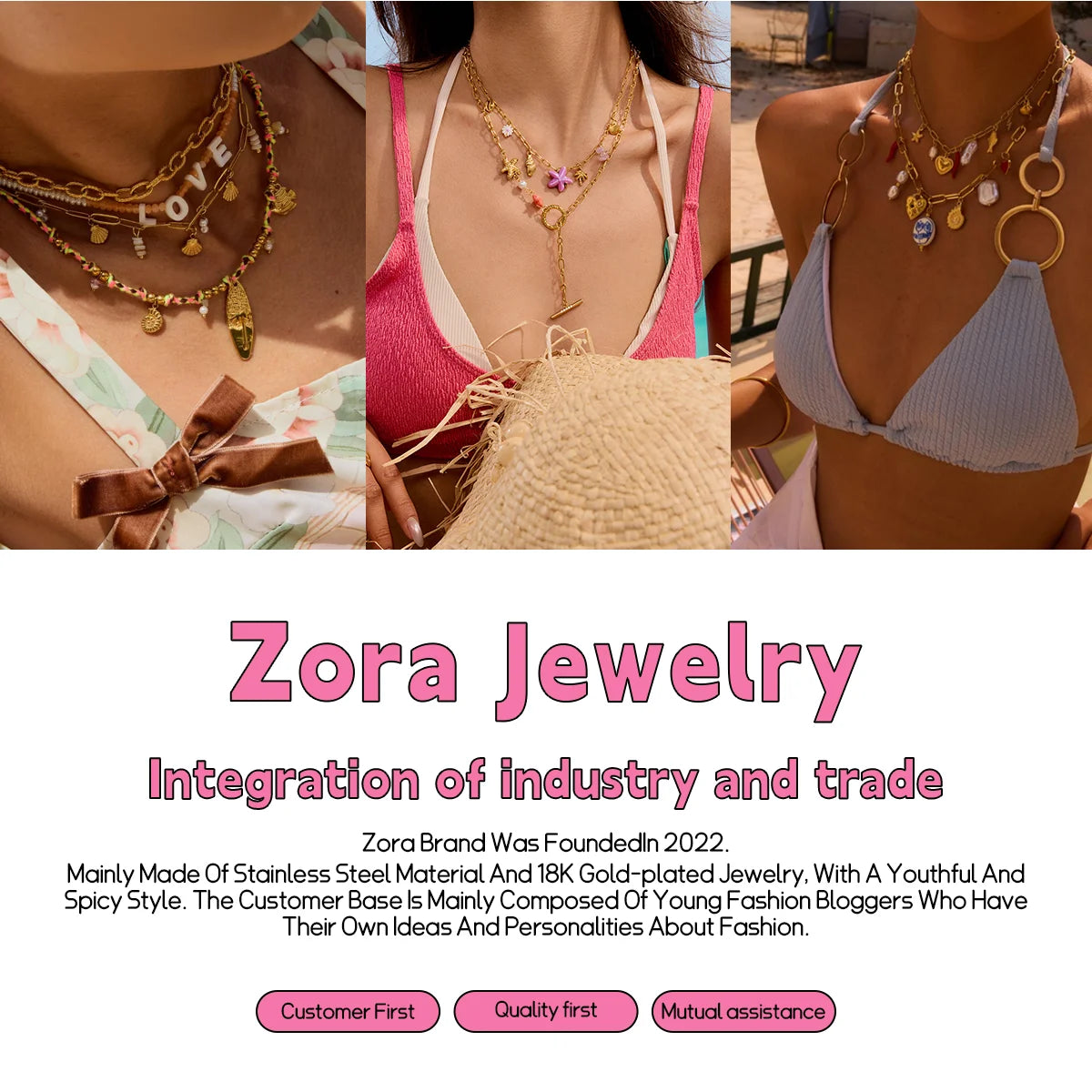 Zora Exquisite Classic 18k Gold Plated Rust Proof Hollow Out Design Anklet Trendy Summer Anti Allergic Women's Daily Jewelry