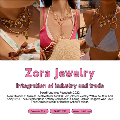 Zora Exquisite Classic 18k Gold Plated Rust Proof Hollow Out Design Anklet Trendy Summer Anti Allergic Women's Daily Jewelry
